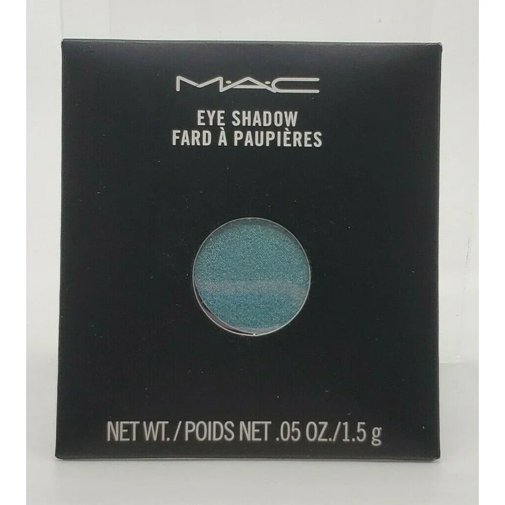 MAC STEAMY Eye Shadow ~ Blue Green Gold Pearl Frost ~ Pro Palette Pan Refill